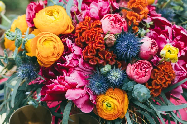 Decoração de dia de casamento de amantes — Fotografia de Stock