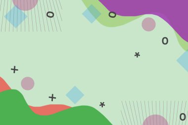 Soyut arkaplan geometrik renkli.