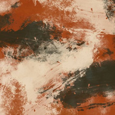 Topraksı dokuların ve sıcak pigmentlerin keşfi, kilin organik hareketini yakalamak ve dışavurumsal, yıpranmış fırça darbelerinin içindeki is..