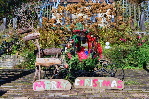 Hiei Bahçe Müzesi 'nin sonbahar manzarası