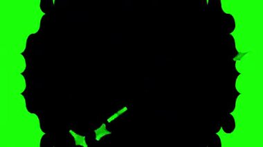 Siyah arka plana düşen yeşil sikkelerin 3 boyutlu animasyonu, finans, oyun veya dijital para birimi temalı projeler için mükemmeldir.