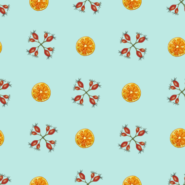 Wild Berry ve Citrus Deseni