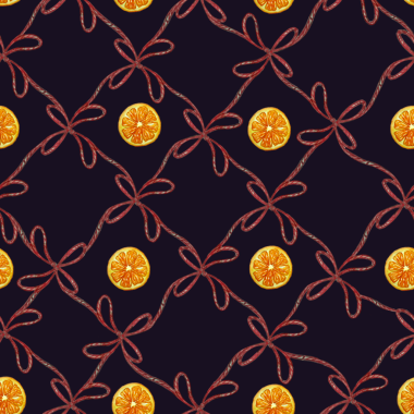 Elle çizilmiş yay ve ibikli Kış Kusursuz Yazdırma