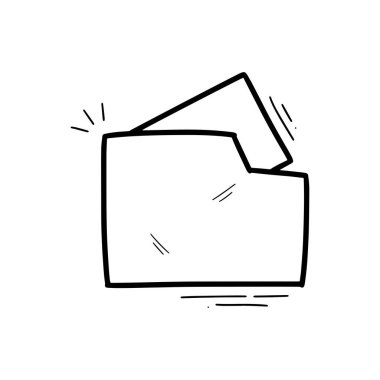 El Çizimi Çizimi Çizimi. Doodle Vektörü. Beyaz Arkaplanda İzole EPS 10 Vektörü