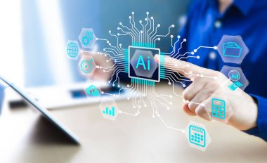 Akıllı iş adamları yapay zeka teknolojisi aracılığıyla endüstriyel makine pazarlama şirketlerinin eğilimleri ve yönleri hakkında çalışır, öğrenir, analiz eder ve bilgi bulurlar..