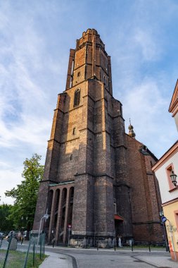 Roma Katolik Azizler Kilisesi (Kosciol pw. Wszystkich Swietych) Gliwice, Polonya 'nın Silezya bölgesinde.