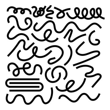 Ayrıntılı ve soyut, kusursuz bir desen. Değişen şekil ve boyutlarda rastgele sıralanmış siyah çizgiler sergiliyor. Karşıt siyah ve beyaz renkler, çeşitli yaratıcı projeler için uygun cesur ve modern bir tasarım yaratıyor.