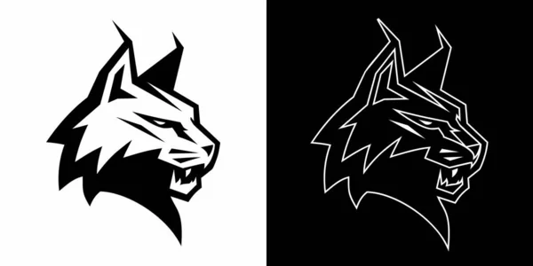 Cesur Lynx vektör logosu