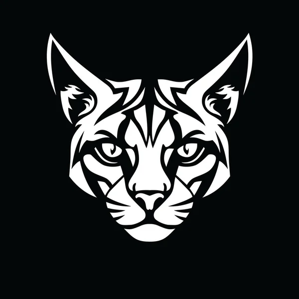 Vektör Vahşi Kedi logosu