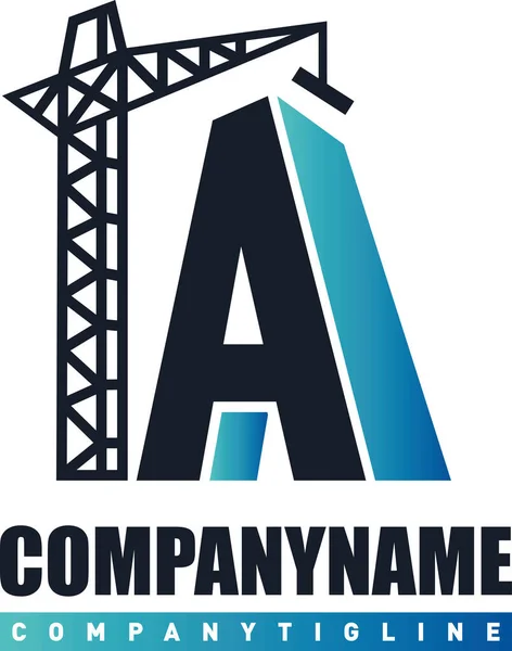 İnşaat ve mimari konulu logo.