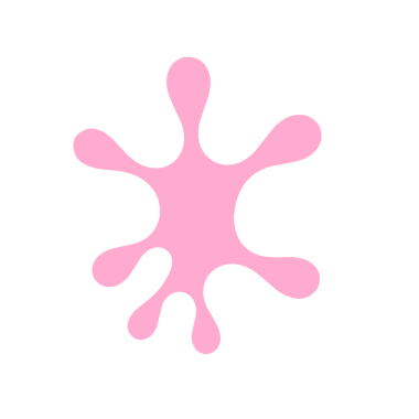 Renkli boyaların yansıması. 