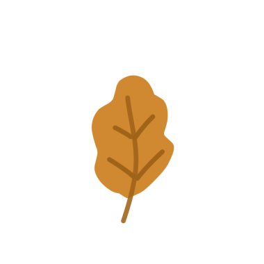 Yaprakların sonbaharda düz tasarımı. Renkli yaprak illüstrasyonu 