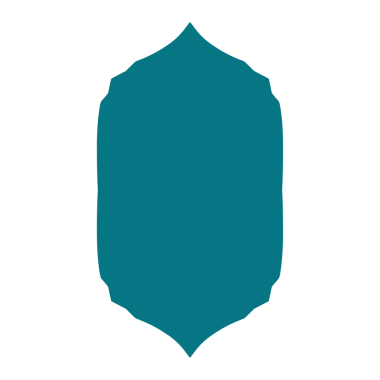 Renkli İslami çerçeve tasarımı çizimi. Ramazan, Kurban Bayramı ve Kurban Bayramı için İslami çerçeveler