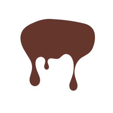 Erimiş çikolata tasviri