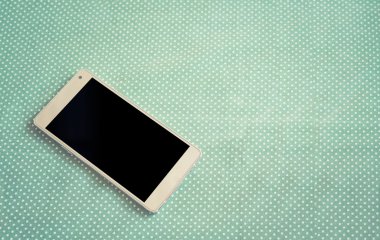 Yeşil doku akıllı telefon