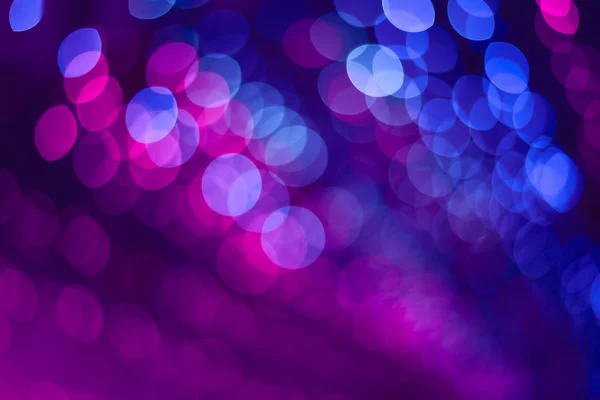 Colorful blur bokeh purple background — Stock Photo, Image