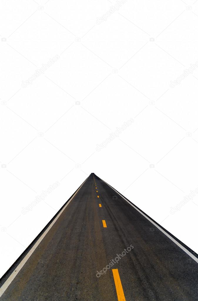 The long straight road 