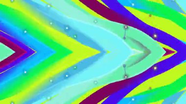 Parlak noktalı renkli simge deseni