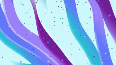 Canlı mor ve mavi soyut arkaplan ve dinamik eğriler