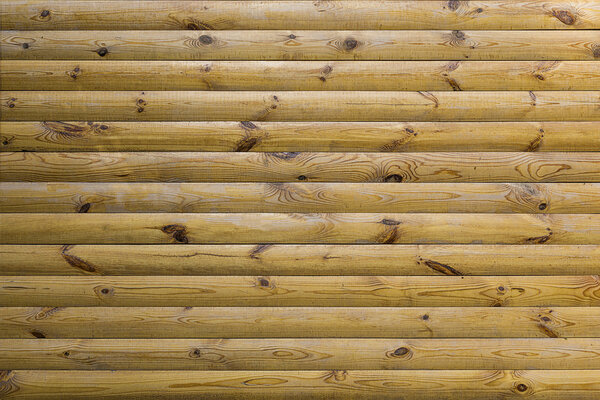New log wall background