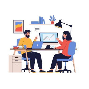 Adam büyük bir planlama kurulunda duruyor ve projeleri, görevleri ve yaratıcı iş stratejilerini yönetmek için renkli notlar düzenliyor..