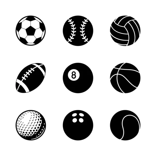 Spor Topu Silüet Vektörü Ayarları  