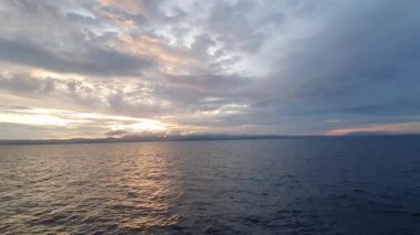 Karadeniz 'de güzel bir gün batımı