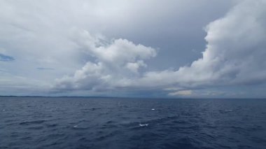 Güzel bir deniz manzarası. doğal arkaplan