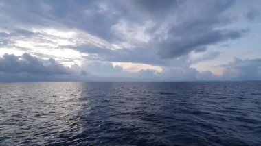 Güzel bir deniz manzarası. doğal arkaplan