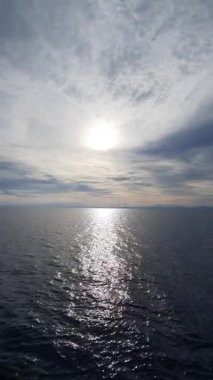 Baltık Denizi 'nde Günbatımı