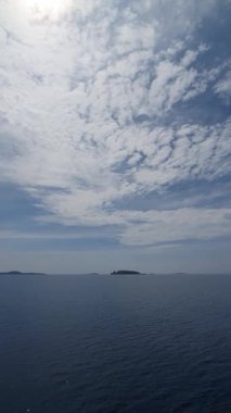 Gemiden deniz manzarası