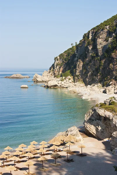 Schöner strand in montenegro — Stockfoto