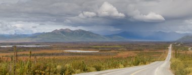 Alaskan manzara otoyol