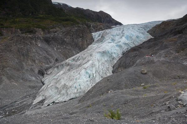 De Aialik gletsjer, Alaska — Stockfoto