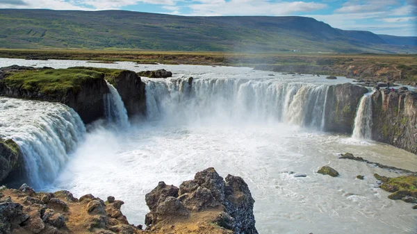 Водоспад Godafoss Ісландії — стокове фото