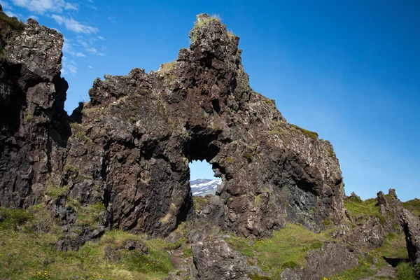 Zengin Djupalonssandur İzlanda, görmek — Stok fotoğraf
