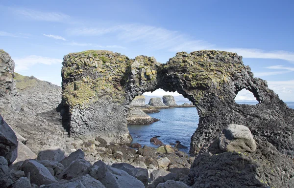 Splendida roccia naturale — Foto Stock