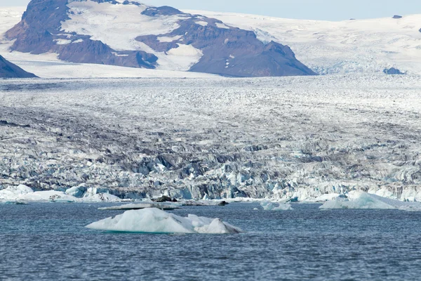 Gelo azul em islandês — Fotografia de Stock