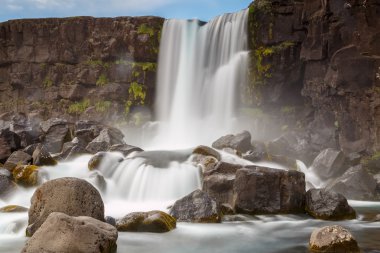 Pingvellir İzlanda, Oxararfoss şelale
