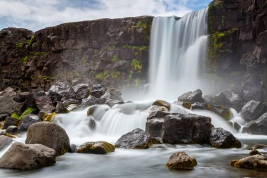 Pingvellir İzlanda, Oxararfoss şelale