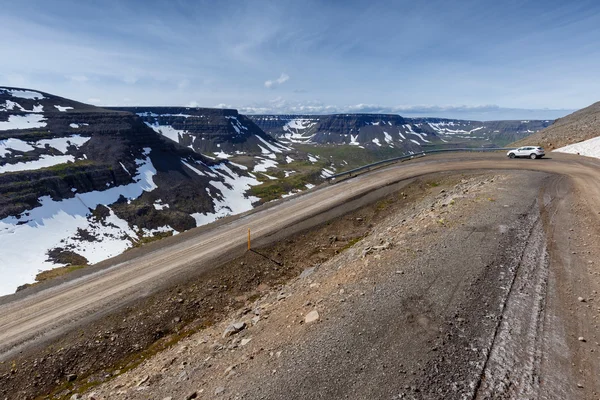 Mountain at Mount Straumnes — Stock Photo, Image