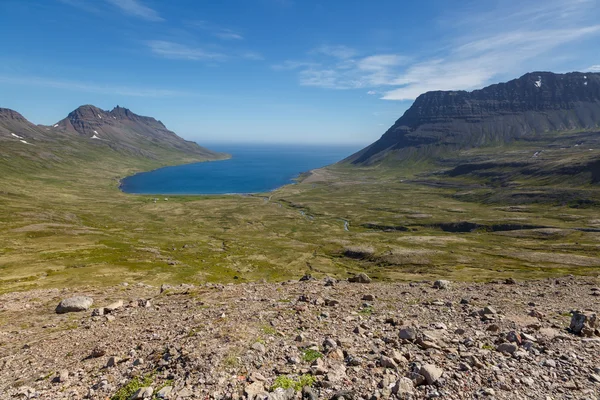 Landscape of Iceland at the west fjords — Stock Photo, Image