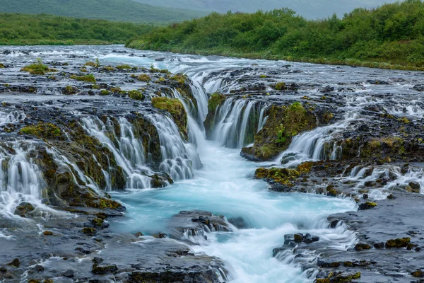 Wodospad Bruarfoss w Islandii — Zdjęcie stockowe