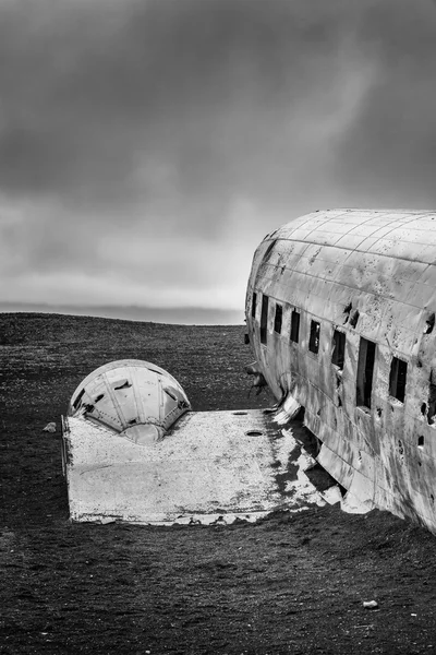 Écrasé avion DC-3 à la plage — Photo