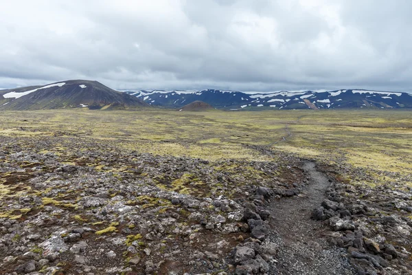 İzlanda volkanik manzara — Stok fotoğraf