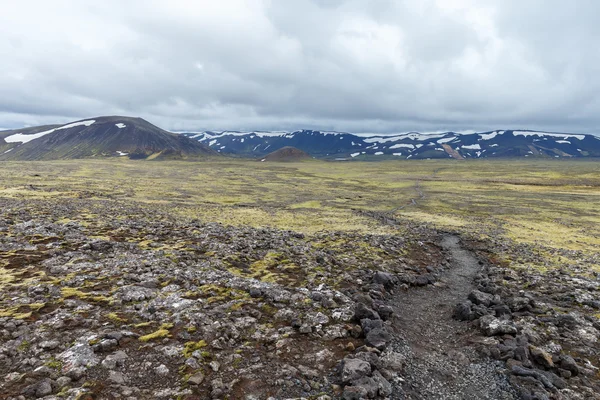 Vulkaniskt landskap av Island — Stockfoto