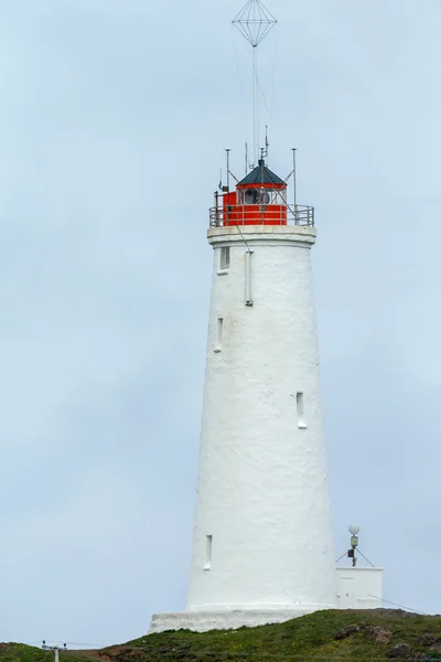 Maják na pobřeží Islandu — Stock fotografie