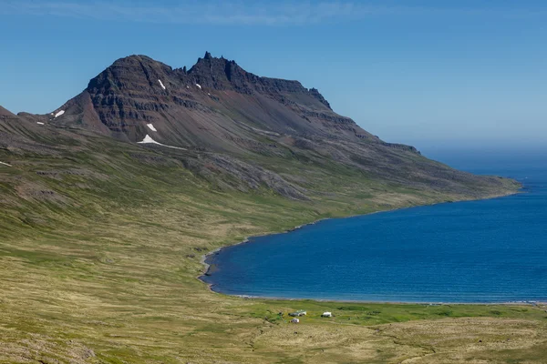 アイスランドの西部フィヨルドでの風景 — ストック写真