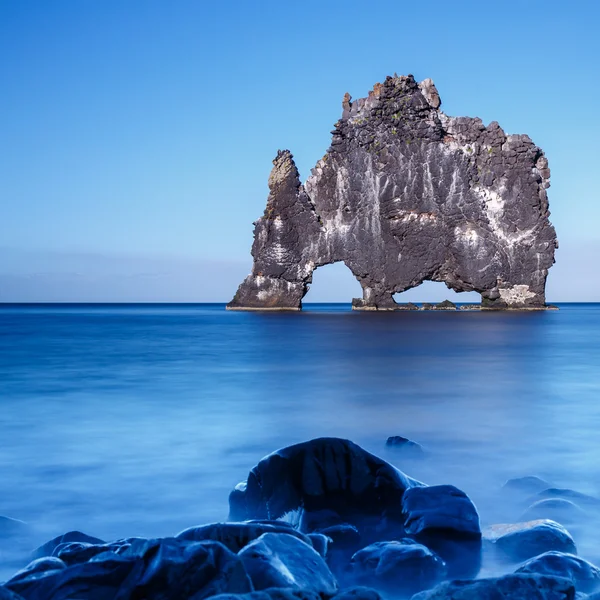 Hvitserkur, гігантських рок — стокове фото