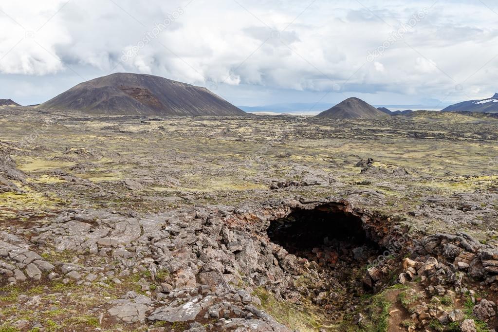 Volcanic landscape of Iceland